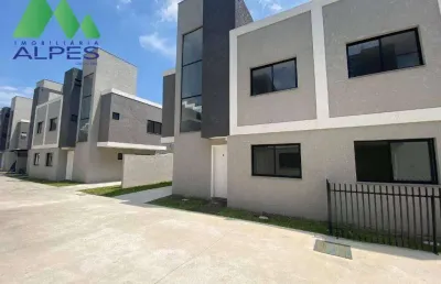Sobrado com 3 dormitórios à venda, 105 m² por r$ 639.000,00 - uberaba - curitiba/pr