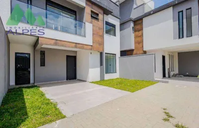 Sobrado com 3 dormitórios à venda, 170 m² por r$ 1.050.000,00 - fanny - curitiba/pr