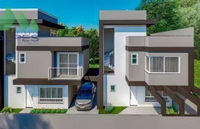 Sobrado com 3 dormitórios à venda, 120 m² por r$ 779.900,00 - portão - curitiba/pr