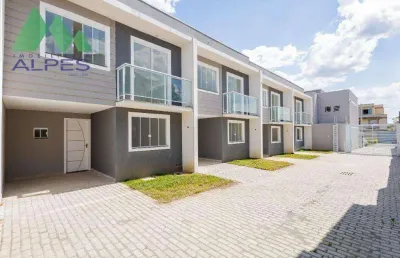 Sobrado com 3 dormitórios à venda, 78 m² por r$ 419.000,00 - boqueirão - curitiba/pr