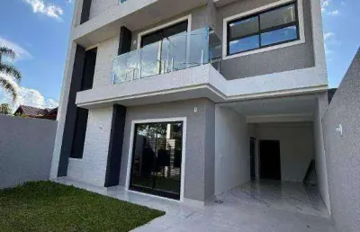 Sobrado com 3 dormitórios à venda, 160 m² por r$ 920.000,00 - pinheirinho - curitiba/pr