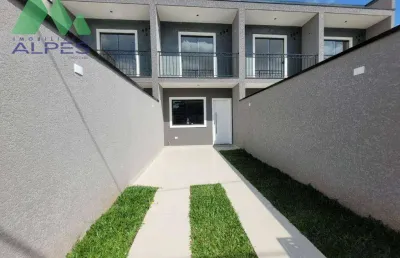 Sobrado com 2 dormitórios à venda, 80 m² por r$ 379.000,00 - umbará - curitiba/pr