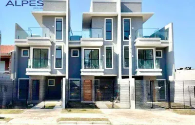 Sobrado com 4 dormitórios à venda, 100 m² por r$ 539.000,00 - sítio cercado - curitiba/pr