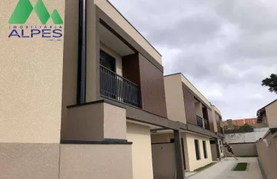 Sobrado com 3 dormitórios à venda, 107 m² por r$ 699.000,00 - boqueirão - curitiba/pr