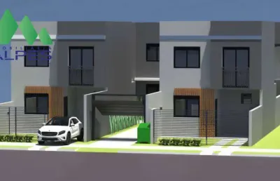 Sobrado com 3 dormitórios à venda, 69 m² por r$ 455.000,00 - sítio cercado - curitiba/pr