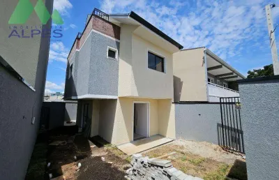 Sobrado com 3 dormitórios à venda, 118 m² por r$ 629.000,00 - xaxim - curitiba/pr