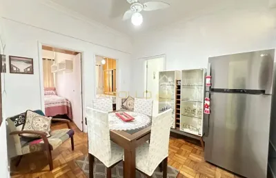 Apartamento com 2 quartos para alugar no José Menino, Santos 