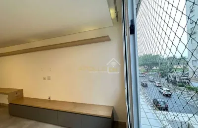 Apartamento alto padrao vista mar - vila rica - santos