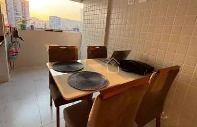 Apartamento com 2 quartos para alugar no Boqueirão, Santos 