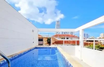Casa com 5 quartos à venda no Embaré, Santos 