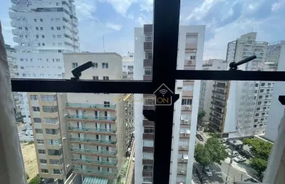 Flat com 1 quarto à venda no Gonzaga, Santos 