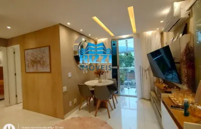 Venha morar com conforto e diversão! apartamento para alugar com área de lazer completa na taquara!