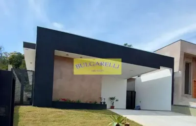 Casa terrea semi nova à venda, condominio residencial pecan,  estuda permuta , itupeva, sp