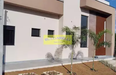 Linda casa terrea nova à venda, condominio villaggio di san francisco, jundiaí, sp