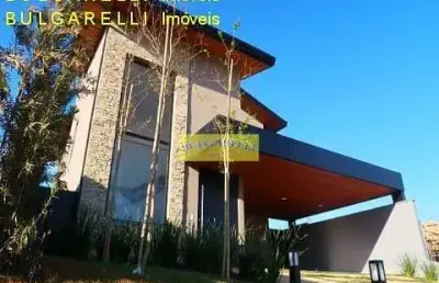 Linda casa nova  3 suites, 4 vagas, 360m²,ótima localização jd novo mundo, jundiaí - sp, condominio