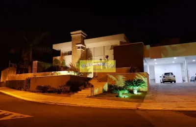 Maravilhosa casa à venda 4 suites, 8 vagas, 640m² ac  1160m² at ,condominio portal colina, jundiai