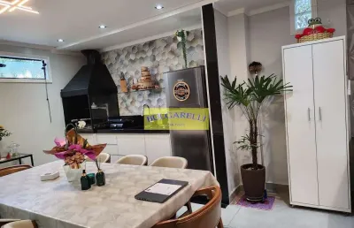 Lindo sobrado à venda reformado condominio buona vitta , 3 dormitorios 1 suites , 2 vagas, jardim c