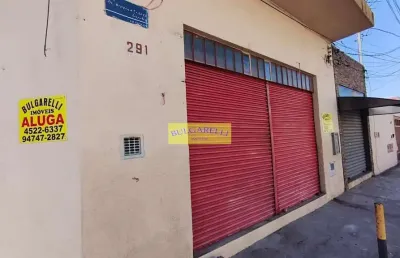Salão para locação 120m² com 2 banheiros com ótima localização av dr antenor soares gandra, ponte d