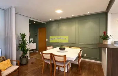 Apartamento à venda 3 suites,varanda gourmet ,  2 vagas, 117m², jardim trevo, jundiaí - sp | eveve
