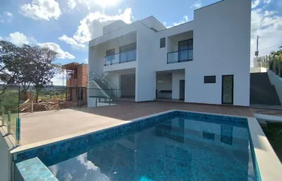 Casa em condomínio para venda em lagoa santa, condomínio monte ville, 4 dormitórios, 2 suítes, 4 banheiros, 4 vagas