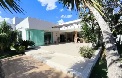 Casa em condomínio para locação em lagoa santa, condomínio estancia real, 4 dormitórios, 4 suítes, 5 banheiros, 4 vagas