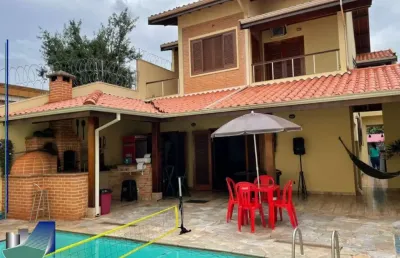 Sobrado mobiliado para locação no alto da boa vista com suítes, piscina e salão de jogos - 318,57 m² área útil - ribeirão preto