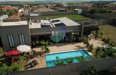Casa de condomínio com 4 suítes à venda, 450m² - recanto do rio pardo