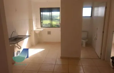 Apartamento com 2 quartos para alugar, 42m² - bonfim paulista