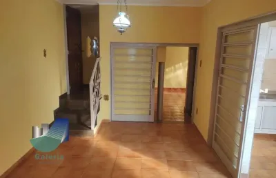 Casa sobrado residencial com 3 quartos para alugar, 190m² - vila tibério