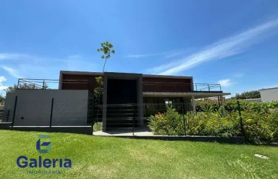 Luxuosa casa de 5 suítes no condomínio alphaville em ribeirão preto