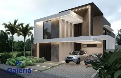 Casa de condomínio com 4 suítes à venda, 235m² - vila do golf