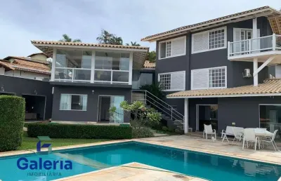 Casa de condomínio com 7 quartos à venda, 560m² - escarpas do lago - capitólio mg