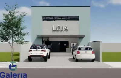 Galpão comercial para alugar, 140m² - parque das oliveiras