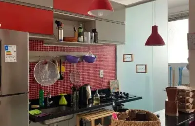 Apartamento com 2 quartos para alugar, 46m² - parque industrial lagoinha