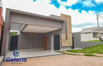 Casa de condomínio com 3 suítes para alugar, 153m² - bonfim paulista