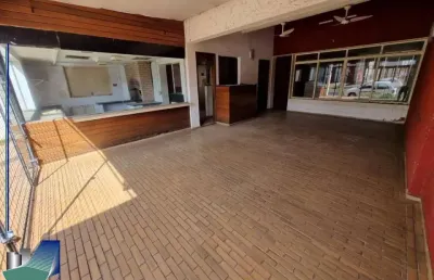 Casa/comercial locação ou venda amplo salão com churrasqueira no jd. irajá - 355,00 m² útil - em ribeirão preto para locação
