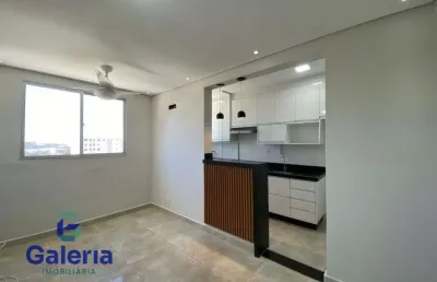 Apartamento com 2 quartos para alugar, 48m² - bonfim paulista