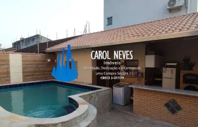 Casa 3 dormitórios suíte piscina financiamento bancário itanhaém
