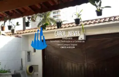 Sobrado 3 dormitórios lado praia financiamento bancário mongaguá
