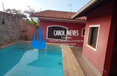 Casa 3 dormitórios suíte lado praia financiamento bancário itanhaém
