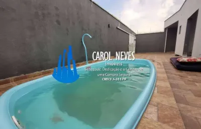 Casa 2 dormitórios 1 suíte financiamento bancário jardim suarão itanhaém