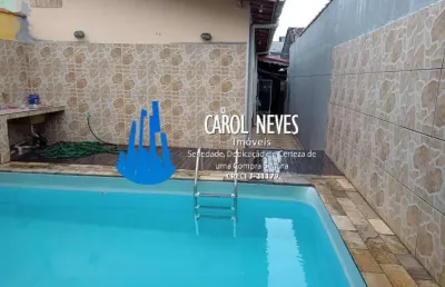 Casa 3 dormitórios suíte piscina financiamento bancário mongaguá
