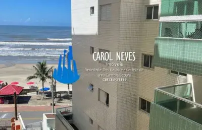 Apartamento 2 dormitórios lado praia financiamento bancário mongaguá
