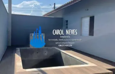 Casa 2 dormitórios 1 suíte lado praia financiamento bancário itanhaém
