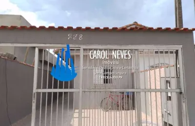 Casa 2 dormitórios lado pista financiamento bancário itanhaém