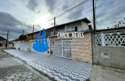 Sobrado 2 dormitórios lado pista financiamento bancário mongaguá