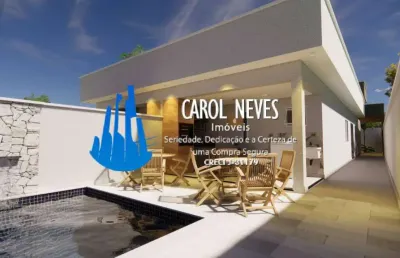 Casa nova 2 dormitórios 1 suíte lado praia financiamento bancário itanhaém