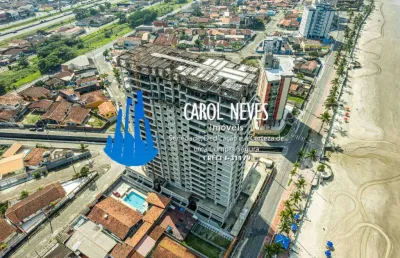 Apartamento novo 3 dormitórios 1 suíte lado praia à vista mongaguá