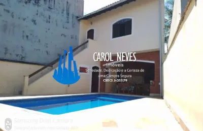 Casa 4 dormitórios 1 suíte lado praia financiamento bancário itanhaém