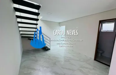 Sobrado novo 2 suítes lado praia condomínio financiamento bancário mongaguá